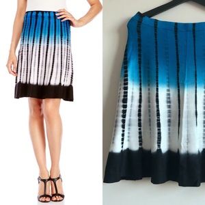 Premise Studio Tie-Dye Knit Skirt